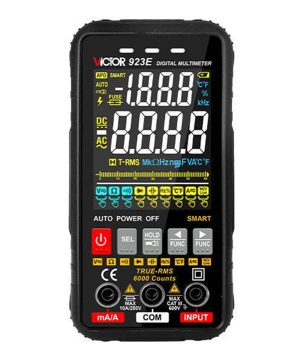 Victor VC923E digital multimeter tester