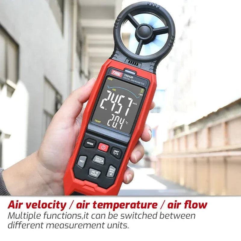 TASI TA642B Digital Anemometer Wind Speed Meter