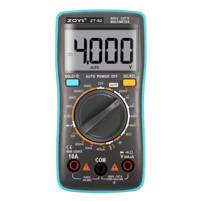 ZOYI ZT-82 Digital Multimeter Capacitance Frequency Tester