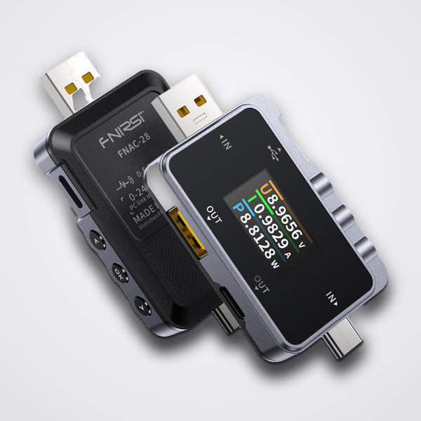 FNIRSI FNAC-28 USB-C Power Tester, 4-24V 6.5A