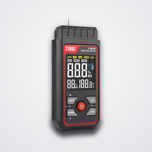 Log Moisture Meter TASI TA661B, Pin Wood Tester 0-54.8%