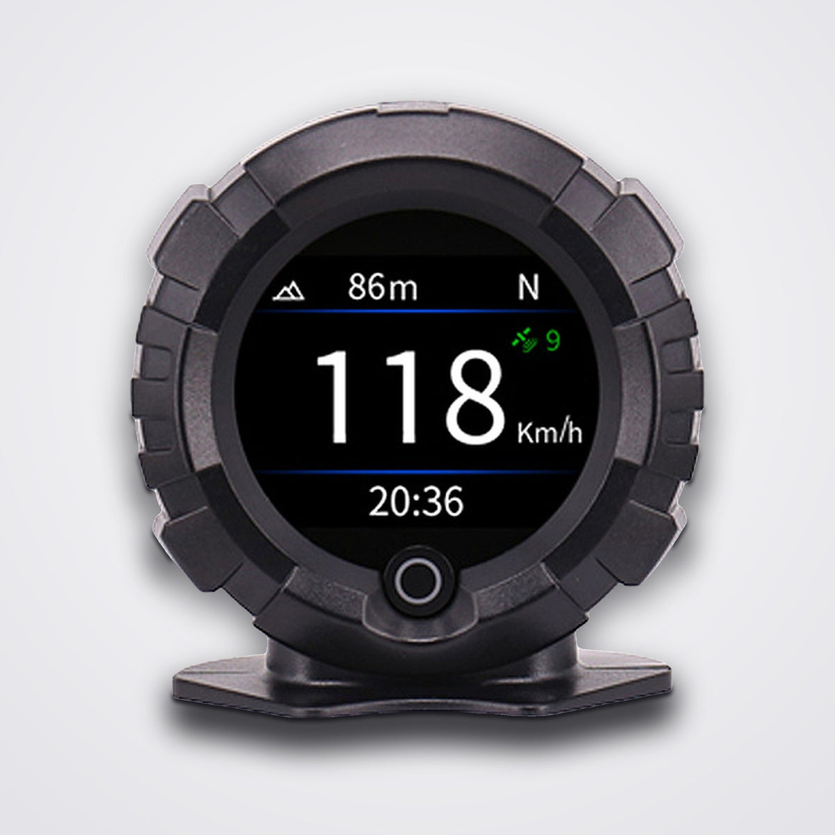 X95 GPS Car HUD Inclinometer, Car Digital Inclinometer & Slope Meter, 11.5-35V DC