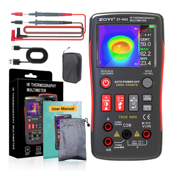 ZOYI ZT-R02 Thermal Imaging Multimeter