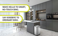 EKO Deluxe Phantom 30L touchless sensor kitchen bin - image 2
