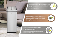 EKO Deluxe Phantom 30L touchless sensor kitchen bin - image 4