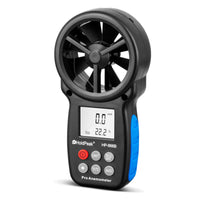 HP-866B Digital Vane Anemometer, 0.3-30 m/s, Backlit, USB or Battery