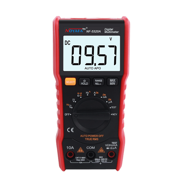 Noyafa NF-5320A Digital Multimeter Tester, Manual Range