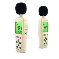 Smart Sensor AS824 sound level meter display and controls