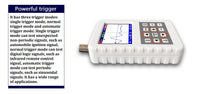 FNIRSI DSO-PRO trigger modes: single, normal and automatic