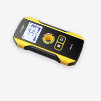 WD-01 wall stud and wire detector with backlit LCD showing depth and signal strength