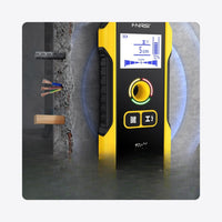 WD-01 detects rebar, live cables and wooden studs behind walls