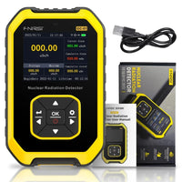 FNIRSI GC-01 Geiger counter kit with box USB-C cable and manual