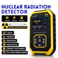 FNIRSI GC-01 features Geiger tube alarms battery and use cases