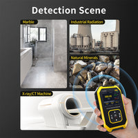 FNIRSI GC-01 detection scenes marble industrial minerals medical