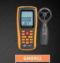 BENETECH GM8902 air flow meter display