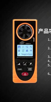 BENETECH GM8910 Multi-Purpose Anemometer