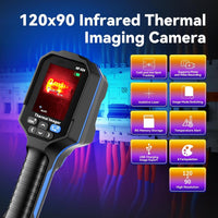 NOYAFA NF-524 120x90 IR thermal imager angled view