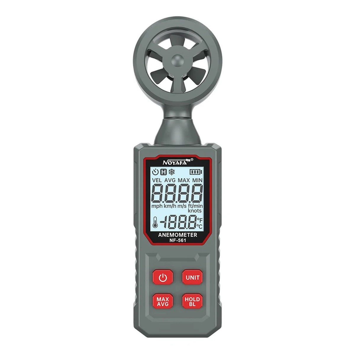 NOYAFA NF-561 Digital Anemometer Wind Speed Meter