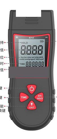 Noyafa NF-565 Digital Differential Pressure Manometer
