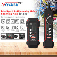 NOYAFA NF-802 anti-jamming cable scanning tester with 10 key functions