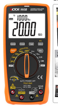 Victor VC960B Insulation Resistance Multimeter Tester - view 4
