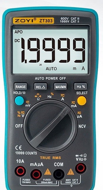 ZOYI ZT-303 digital multimeter tester