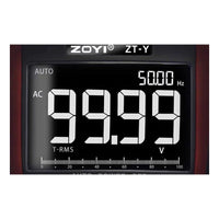 ZOYI ZT-Y multimeter detail