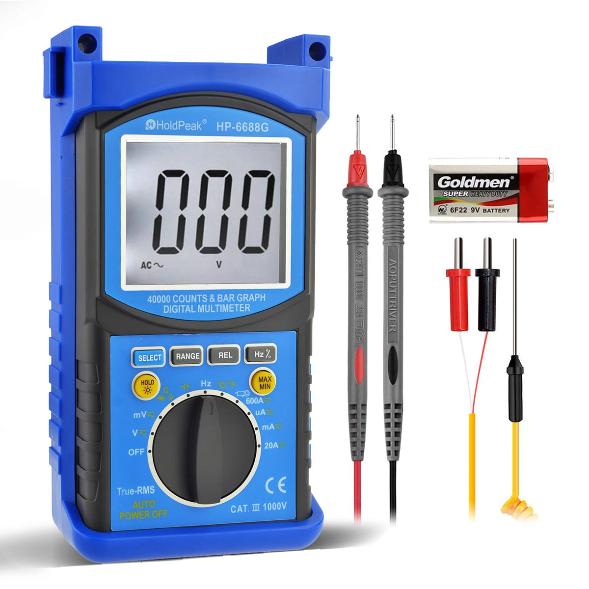 HoldPeak HP-6688G Digital Multimeter