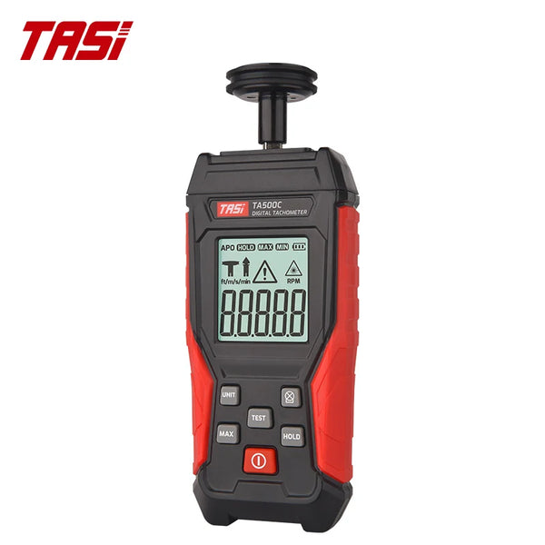 TASI TA500C Digital Laser Tachometer Contact Non-contact