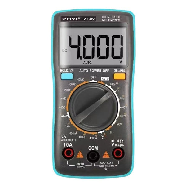 ZOYI ZT-82 Digital Multimeter Capacitance Frequency Tester