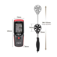 BENETECH GT8907 Digital Anemometer Wind Speed Meter