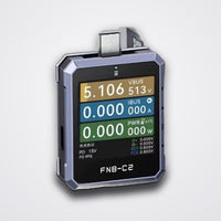 FNB-C2 USB C Tester Power Meter, PD3.1, 4-50V, 600W