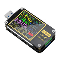FNB48S USB Power Meter, USB Voltage Current Tester, 6.5A, 1.77in Screen