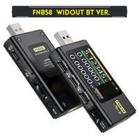 FNIRSI FNB58 USB C Tester Power Meter, 140W PD Fast Charge