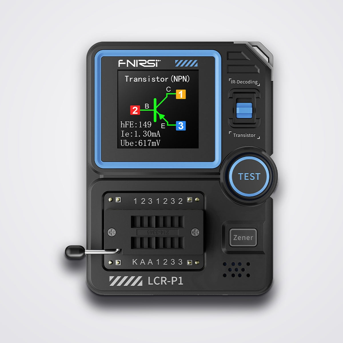 FNIRSI LCR-P1 LCR Meter Component Tester, Auto Identification, SMD