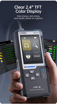 FNIRSI LPM-10C network cable tester