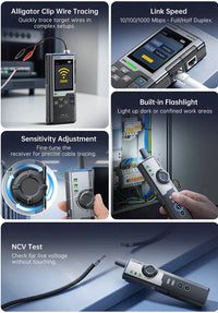 FNIRSI LPM-10C network cable tester
