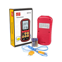 BENETECH GM1312 dual channel thermocouple thermometer clean EN 6