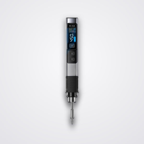 FNIRSI HS-02A 100W smart soldering iron with plug-in B tip