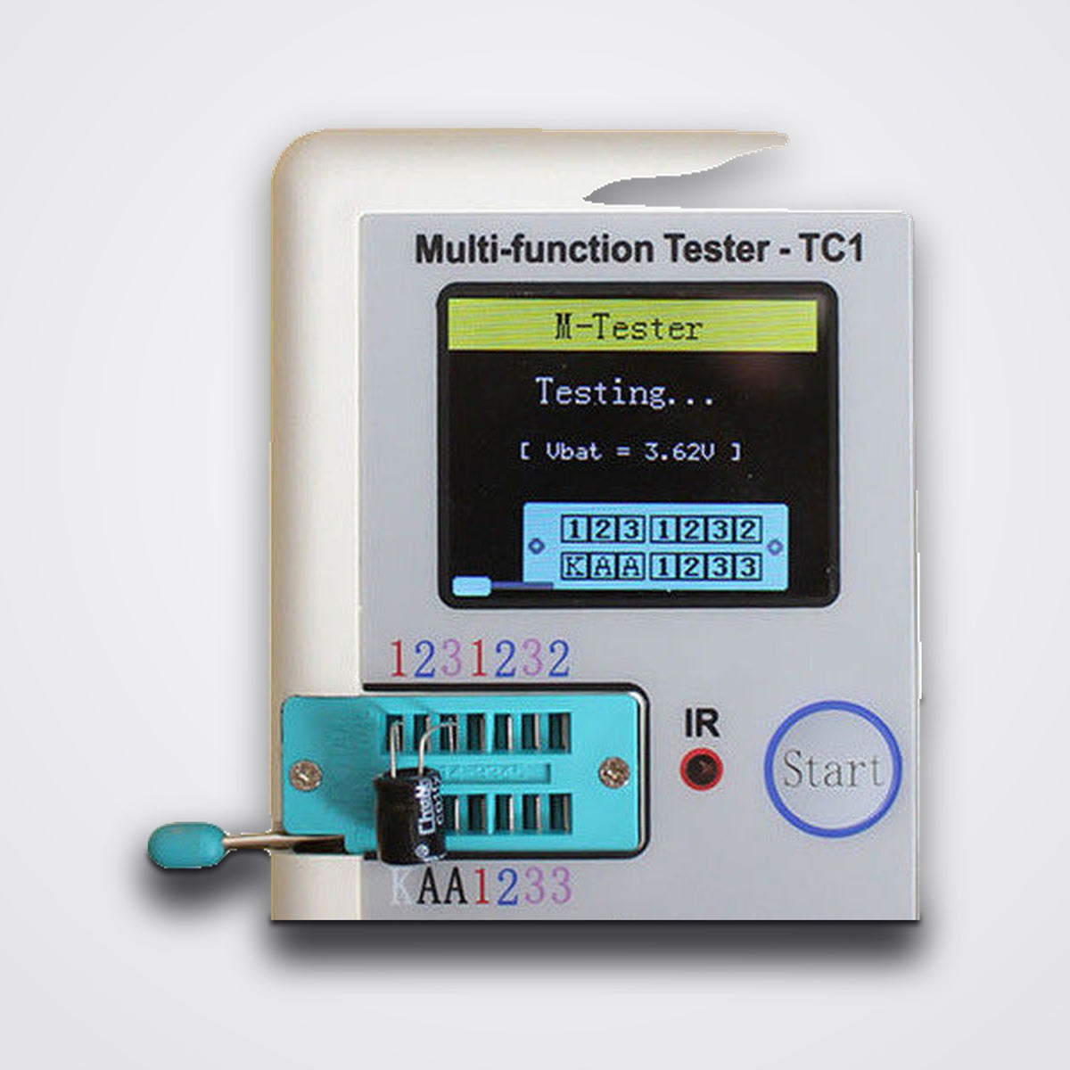 TC1 Multi-function Transistor Tester, Colour Screen, English