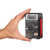 VC921 Pocket Multimeter, 4000 Count Card Type, AC/DC 600V