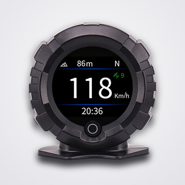 X95 GPS Car HUD Inclinometer, Car Digital Inclinometer & Slope Meter, 11.5-35V DC