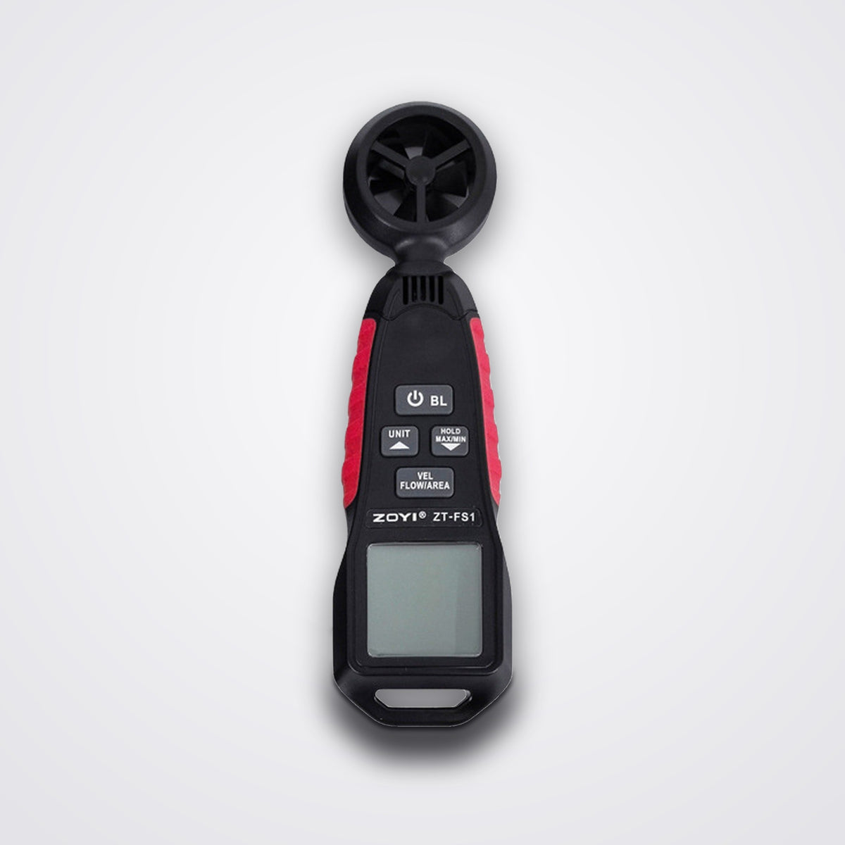 ZT-FS1 Handheld Anemometer Wind Speed Meter, Digital Anemometer 0.4-30 m/s with Temperature