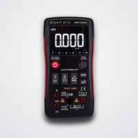 ZT-X Digital Multimeter UK, 9999 Count Electrical Tester, Push-Button Voltmeter